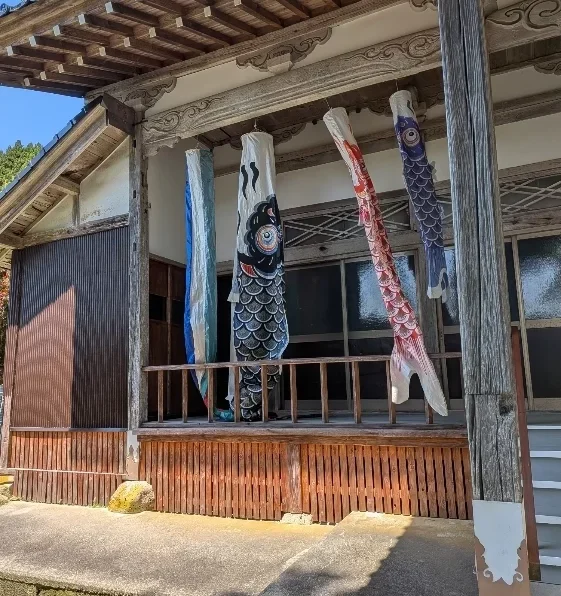 こいのぼりと写真を撮ろう